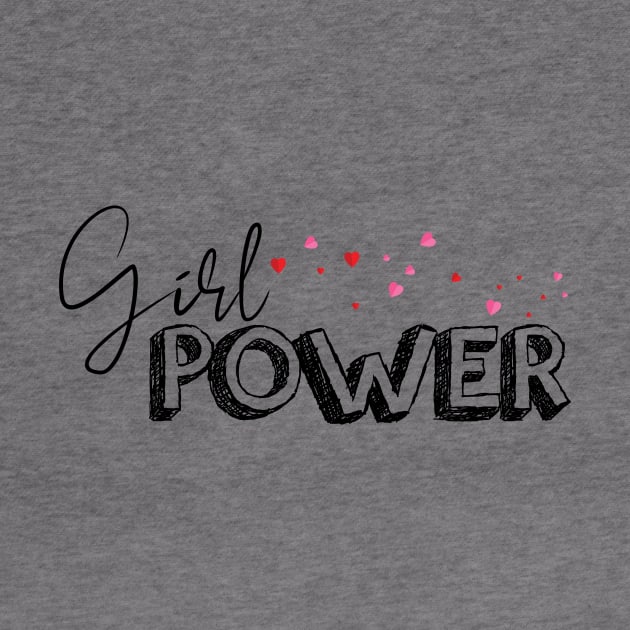 Girl Power T-Shirt by craxfashion